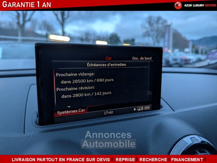 Audi S3 III 20 TFSI 300ch quattro S tronic 6 - 40