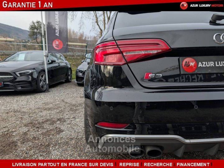 Audi S3 Sportback III 20 TFSI 310ch quattro S tronic 7 - 13