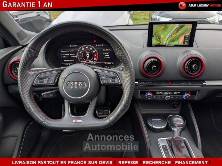 Audi S3 Sportback III 20 TFSI 310ch quattro S tronic 7 - 21