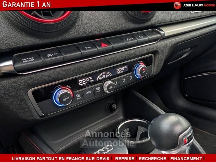 Audi S3 Sportback III 20 TFSI 310ch quattro S tronic 7 - 31