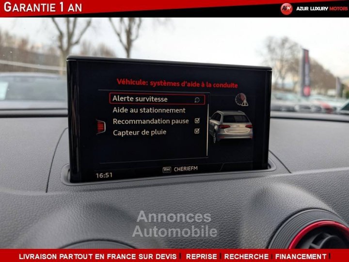 Audi S3 Sportback III 20 TFSI 310ch quattro S tronic 7 - 40