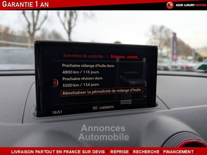 Audi S3 Sportback III 20 TFSI 310ch quattro S tronic 7 - 41