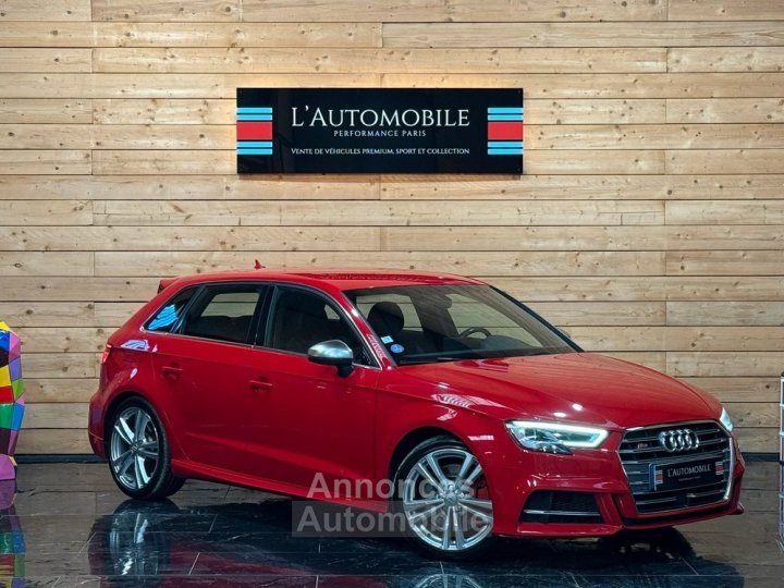 Audi S3 8V2 Rouge Tango Garantie 12 mois - 1
