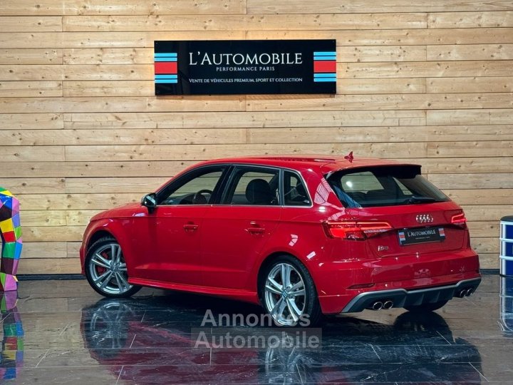 Audi S3 8V2 Rouge Tango Garantie 12 mois - 4
