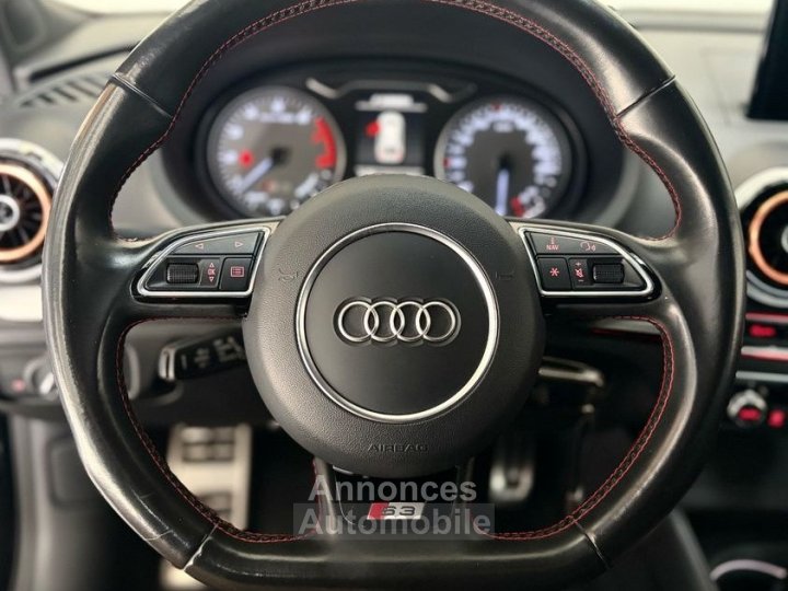 Audi S3 20TFSI QUATTRO CAMERA DE RECUL SI&Egrave;GES CHAUFFANT GARANTIE 12 MOIS - 9
