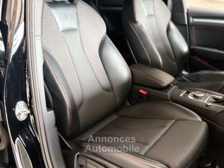 Audi S3 20TFSI QUATTRO CAMERA DE RECUL SI&Egrave;GES CHAUFFANT GARANTIE 12 MOIS - 15