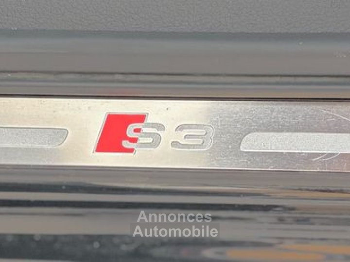 Audi S3 20TFSI QUATTRO CAMERA DE RECUL SI&Egrave;GES CHAUFFANT GARANTIE 12 MOIS - 21