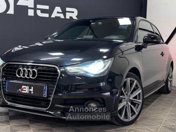 Audi A1 14 TFSI 185 S line S tronic – 2011 – 176 500 km – Bose – Cuir rouge/noir - CT OK - 1