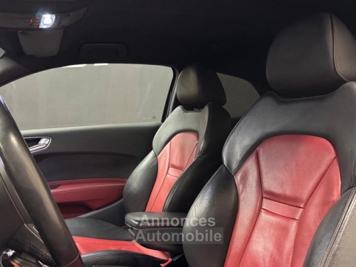 Audi A1 14 TFSI 185 S line S tronic – 2011 – 176 500 km – Bose – Cuir rouge/noir - CT OK - 9
