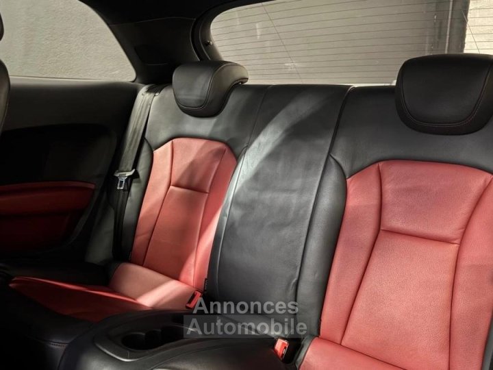 Audi A1 14 TFSI 185 S line S tronic – 2011 – 176 500 km – Bose – Cuir rouge/noir - CT OK - 10
