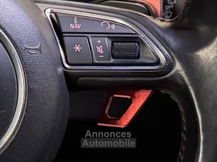 Audi A1 14 TFSI 185 S line S tronic – 2011 – 176 500 km – Bose – Cuir rouge/noir - CT OK - 14