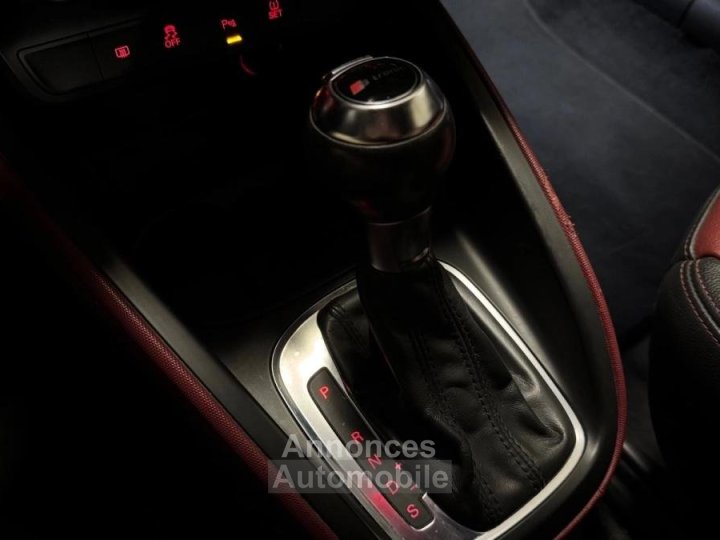 Audi A1 14 TFSI 185 S line S tronic – 2011 – 176 500 km – Bose – Cuir rouge/noir - CT OK - 20