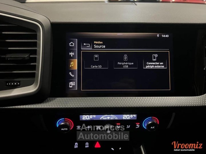 Audi A1 30 TFSI 116 Ch S-Tronic 12/2018 *historique* - 18