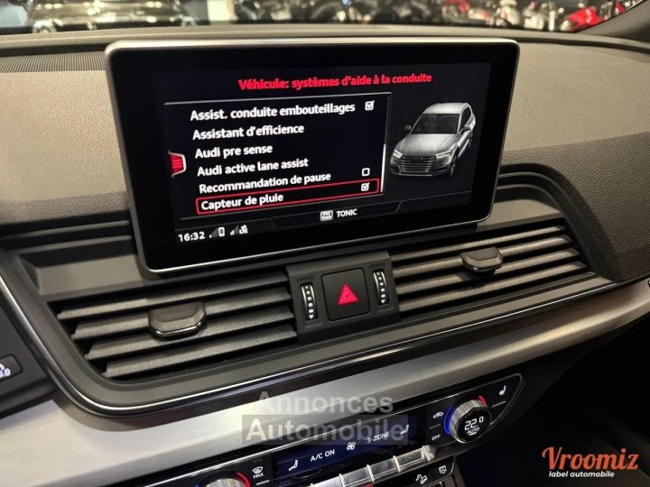 Audi Q5 55 TFSI e 367 CH S-tronic S-line 01/20 *Historique complet* 01/20 - 16