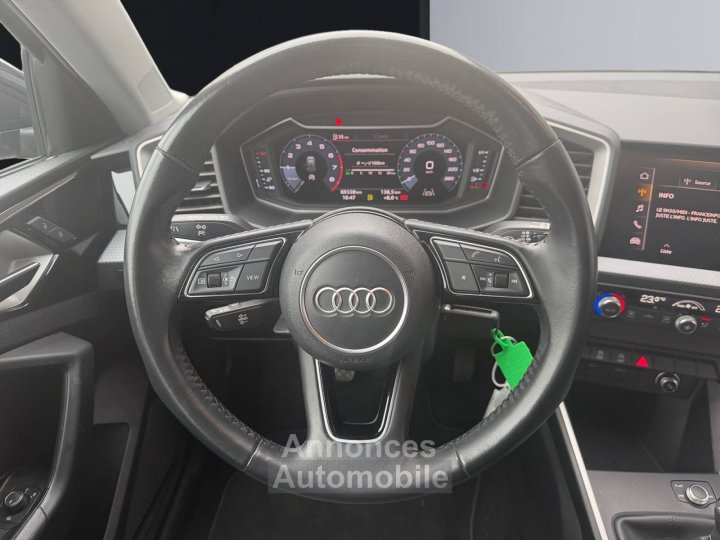 Audi A1 Sportback 30 TFSI 116 ch BVM6 Design - 15