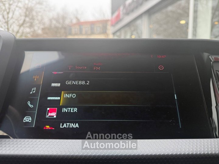 Audi A1 Sportback 30 TFSI 116 ch BVM6 Design - 18