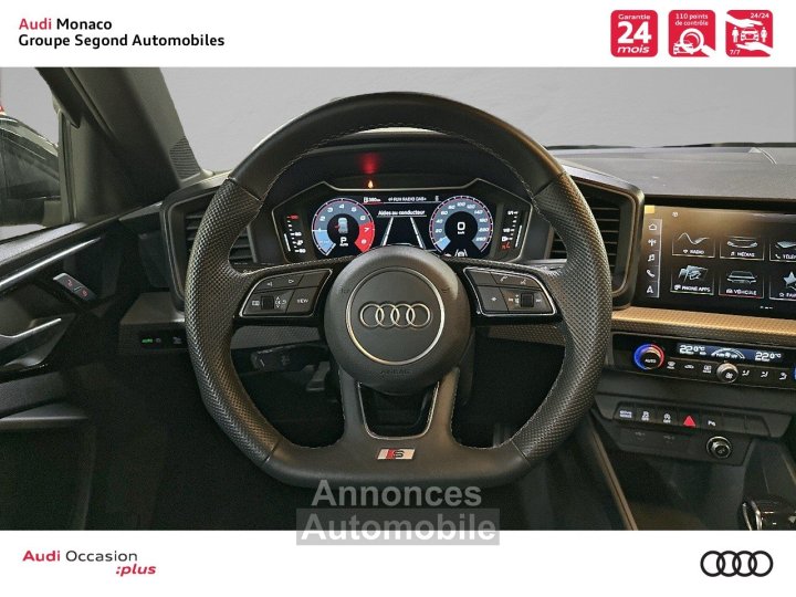 Audi A1 Sportback 30 TFSI 116 ch S tronic 7 S Line Plus - 9