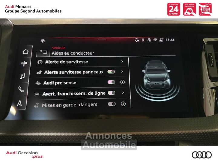 Audi A1 Sportback 30 TFSI 116 ch S tronic 7 S Line Plus - 15