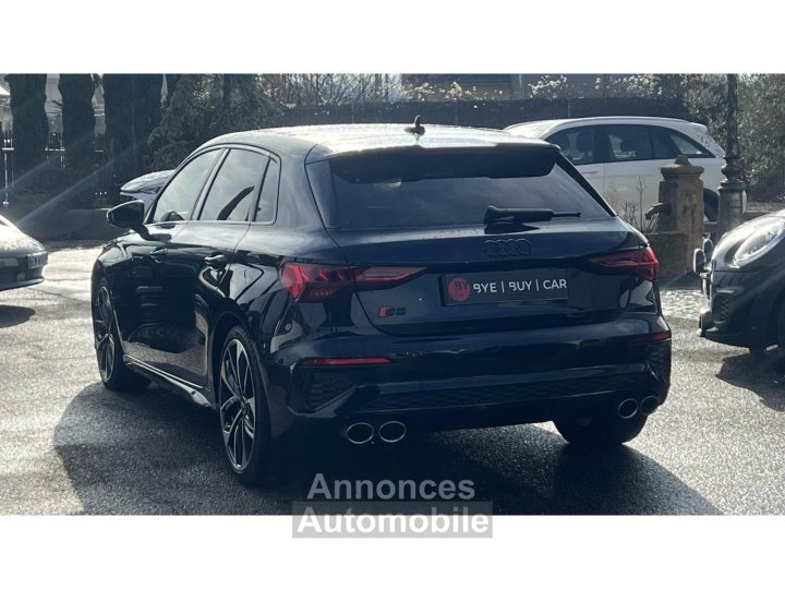 Audi S3 Sportback Quattro 20 TFSI - 310 - S-tronic 8Y - GARANTIE 12 MOIS - 4