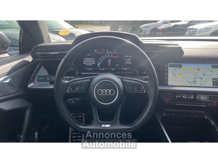 Audi S3 Sportback Quattro 20 TFSI - 310 - S-tronic 8Y - GARANTIE 12 MOIS - 10
