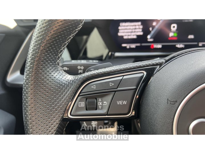 Audi S3 Sportback Quattro 20 TFSI - 310 - S-tronic 8Y - GARANTIE 12 MOIS - 24