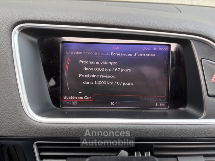 Audi SQ5 V6 30l BiTDI 313cv Quattro Tiptronic 8 - Toit Ouvrant / Hayon &Eacute;lectrique / Si&egrave;ges Chauffants / Cam&eacute;ra De Recul - - 27