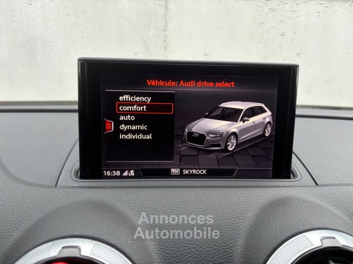 Audi A3 Sportback 35 TDI 150cv S tronic 7 S-Line - Feux Led Dynamic - - 25