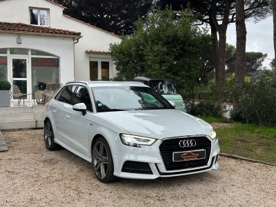 Audi A3 Sportback 20 TDI 150 S tronic S Line / SUIVI COMPLET / &Eacute;TAT EXCEPTIONNEL / CT VIERGE   - 1