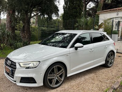 Audi A3 Sportback 20 TDI 150 S tronic S Line / SUIVI COMPLET / &Eacute;TAT EXCEPTIONNEL / CT VIERGE   - 2