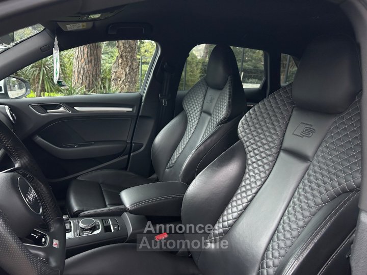 Audi A3 Sportback 20 TDI 150 S tronic S Line / SUIVI COMPLET / &Eacute;TAT EXCEPTIONNEL / CT VIERGE - 13
