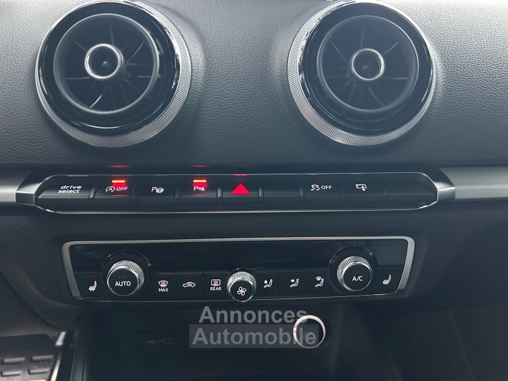 Audi A3 Sportback 20 TDI 150 S tronic S Line / SUIVI COMPLET / &Eacute;TAT EXCEPTIONNEL / CT VIERGE - 23