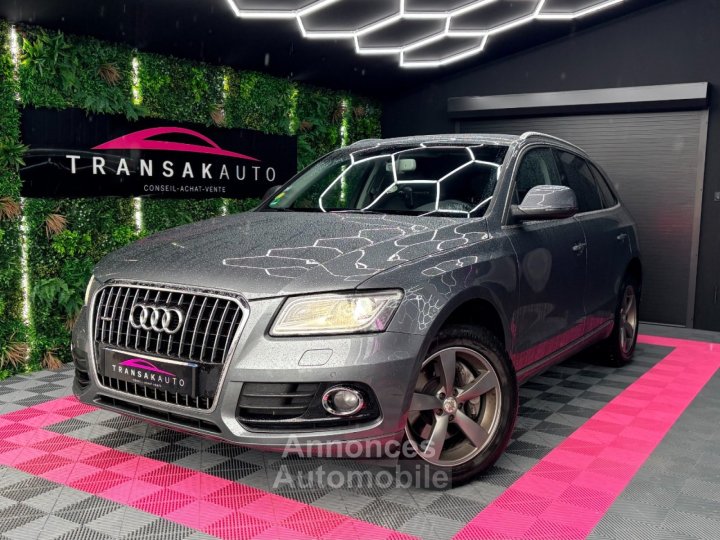 Audi Q5 BUSINESS V6 30 TDI 245 ch Quattro Business ~ Si&egrave;ges  hayon &eacute;lectrique ~ 1 &egrave;re main ~ Suivi 100% ~ Cam&eacute;ra de recul ~ Sellerie cuir - 1