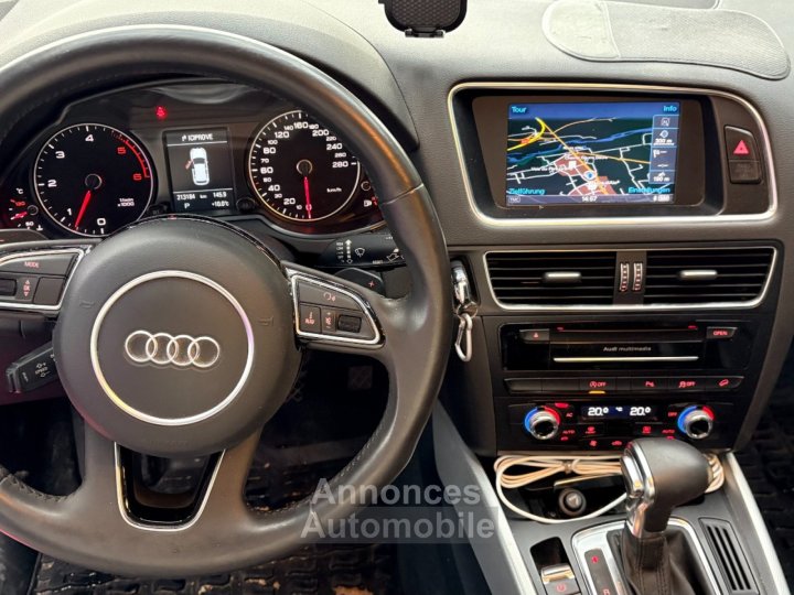 Audi Q5 BUSINESS V6 30 TDI 245 ch Quattro Business ~ Si&egrave;ges  hayon &eacute;lectrique ~ 1 &egrave;re main ~ Suivi 100% ~ Cam&eacute;ra de recul ~ Sellerie cuir - 17