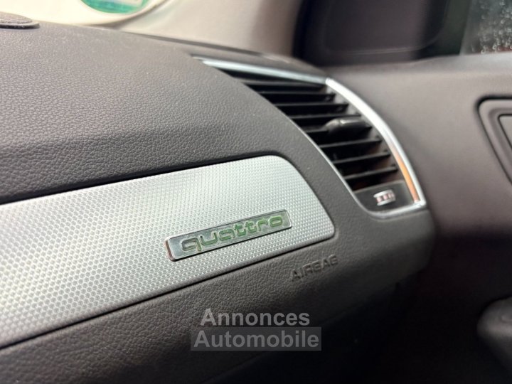 Audi Q5 BUSINESS V6 30 TDI 245 ch Quattro Business ~ Si&egrave;ges  hayon &eacute;lectrique ~ 1 &egrave;re main ~ Suivi 100% ~ Cam&eacute;ra de recul ~ Sellerie cuir - 34