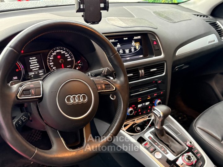 Audi Q5 BUSINESS V6 30 TDI 245 ch Quattro Business ~ Si&egrave;ges  hayon &eacute;lectrique ~ 1 &egrave;re main ~ Suivi 100% ~ Cam&eacute;ra de recul ~ Sellerie cuir - 35