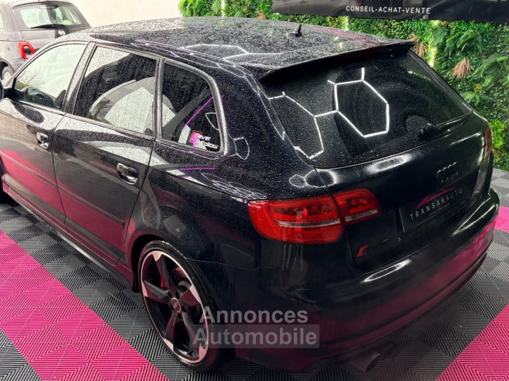 Audi RS3 SPORTBACK 25 TFSI 340 ch Quattro S-Tronic ~ Bose ~ Si&egrave;ges &eacute;lec  chauffants ~ Black Edition ~ Suivi ~ Vidange Boite-Haldex - 2