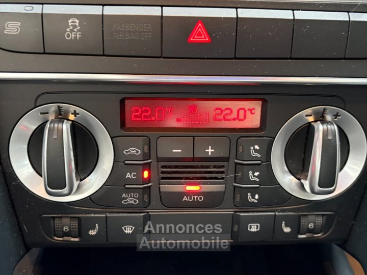 Audi RS3 SPORTBACK 25 TFSI 340 ch Quattro S-Tronic ~ Bose ~ Si&egrave;ges &eacute;lec  chauffants ~ Black Edition ~ Suivi ~ Vidange Boite-Haldex - 25