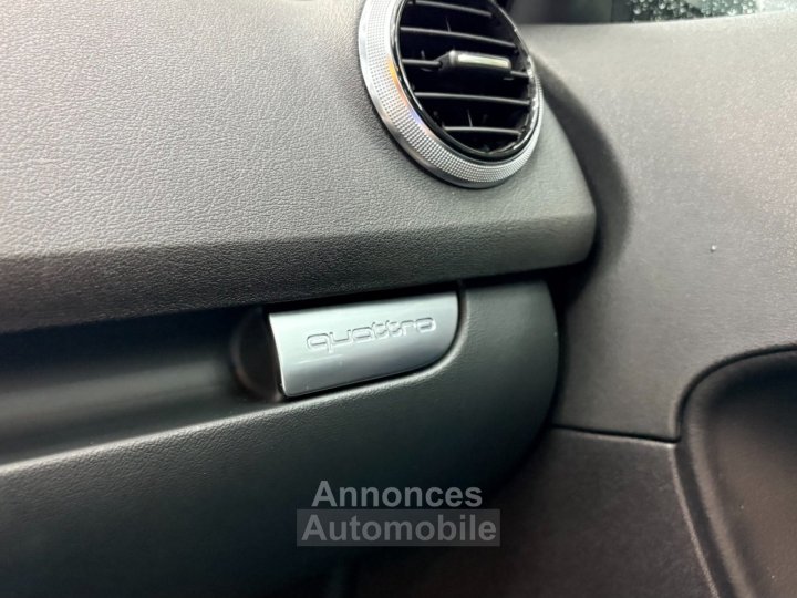 Audi RS3 SPORTBACK 25 TFSI 340 ch Quattro S-Tronic ~ Bose ~ Si&egrave;ges &eacute;lec  chauffants ~ Black Edition ~ Suivi ~ Vidange Boite-Haldex - 29