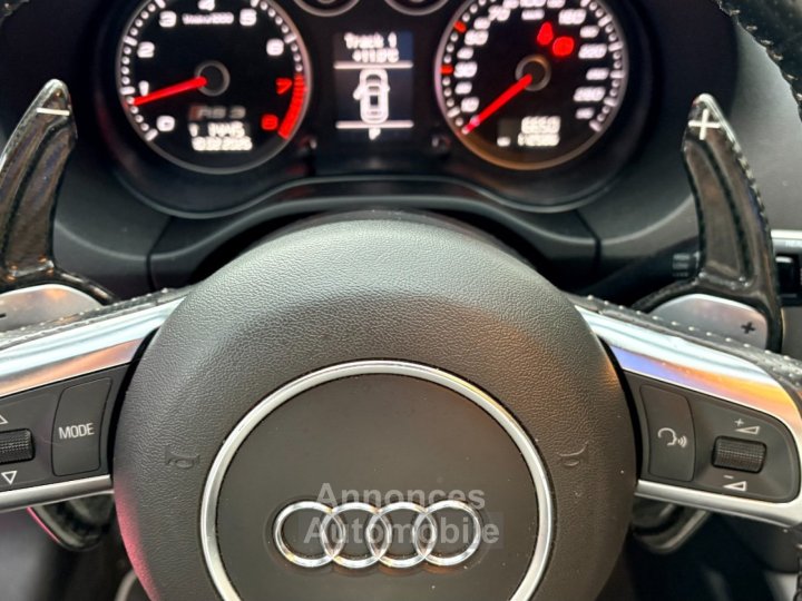 Audi RS3 SPORTBACK 25 TFSI 340 ch Quattro S-Tronic ~ Bose ~ Si&egrave;ges &eacute;lec  chauffants ~ Black Edition ~ Suivi ~ Vidange Boite-Haldex - 37
