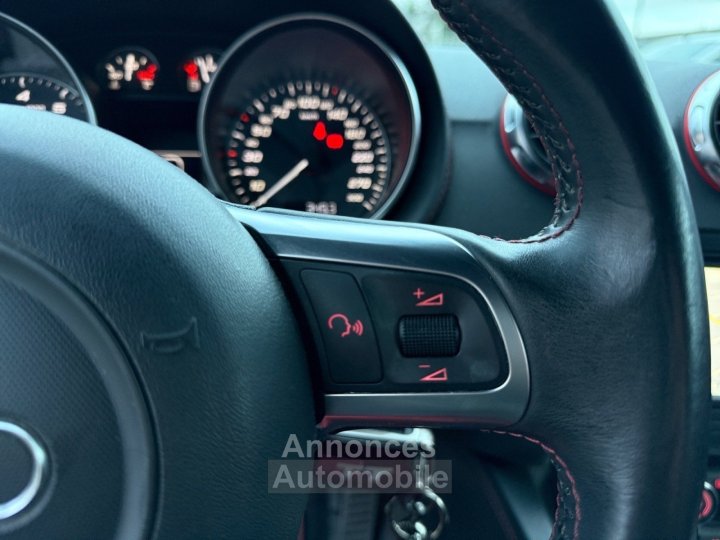 Audi TTS COUPE 20 TFSI 272 Quattro Suspension Pilotée Climatisation Automatique GARANTIE 12 MOIS - 16