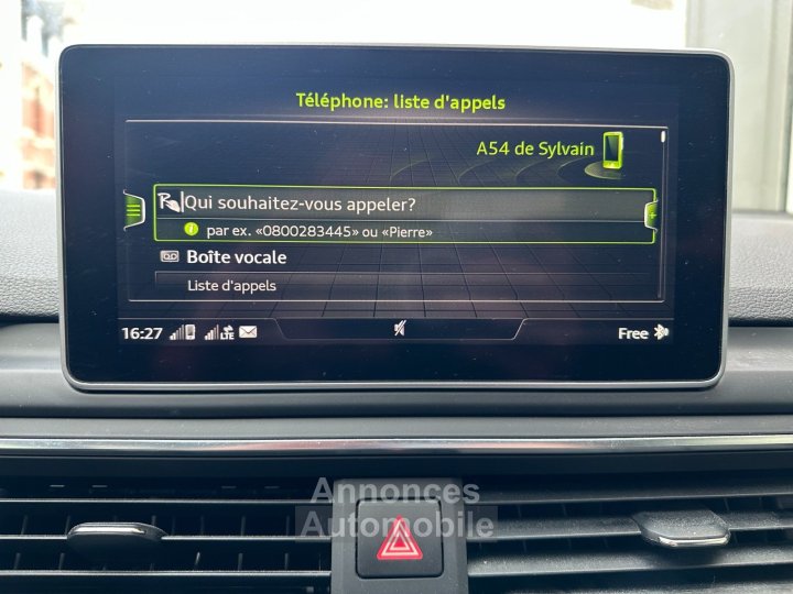 Audi A5 20 TFSI 190 S tronic 7 Design Luxe / GPS / CAMERA DE RECUL / PALETTE AU VOLANT / CARTE MAIN LIBRE - 35