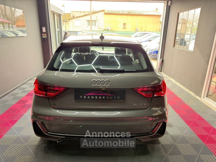 Audi A1 Sportback 30 TFSI 116 ch S tronic 7 S line SUIVI COMPLET / DISTRIBUTION FAITE / CARPLAY / VIRTUAL / RADARS / DRIVE SELECT / PRE SENSE - 5