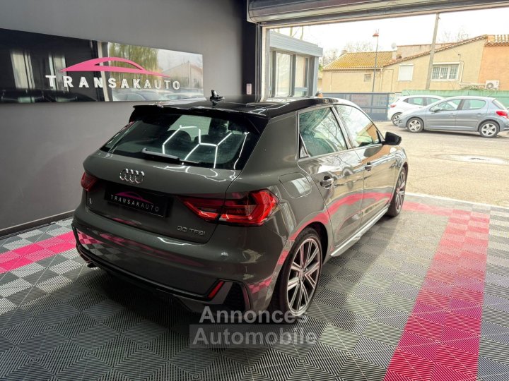 Audi A1 Sportback 30 TFSI 116 ch S tronic 7 S line SUIVI COMPLET / DISTRIBUTION FAITE / CARPLAY / VIRTUAL / RADARS / DRIVE SELECT / PRE SENSE - 6