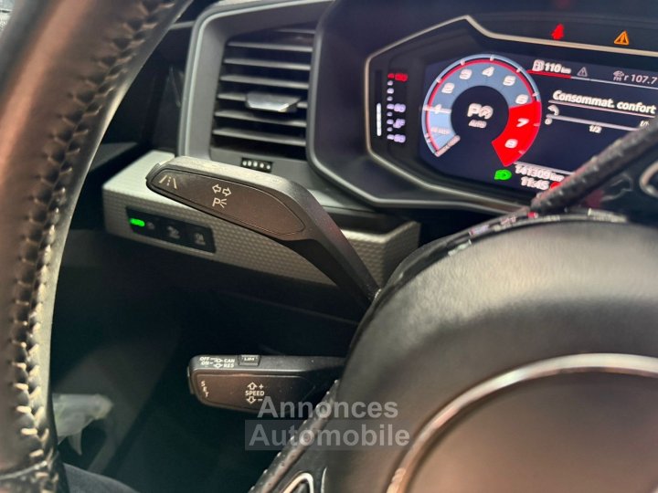 Audi A1 Sportback 30 TFSI 116 ch S tronic 7 S line SUIVI COMPLET / DISTRIBUTION FAITE / CARPLAY / VIRTUAL / RADARS / DRIVE SELECT / PRE SENSE - 18