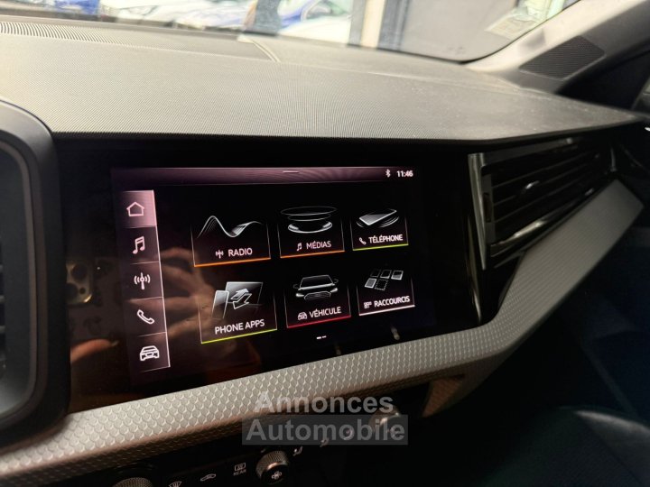 Audi A1 Sportback 30 TFSI 116 ch S tronic 7 S line SUIVI COMPLET / DISTRIBUTION FAITE / CARPLAY / VIRTUAL / RADARS / DRIVE SELECT / PRE SENSE - 27