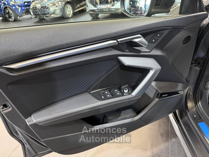 Audi A3 Sportback 35 TFSI 150ch Mild Hybrid S line S tronic 7 - 13