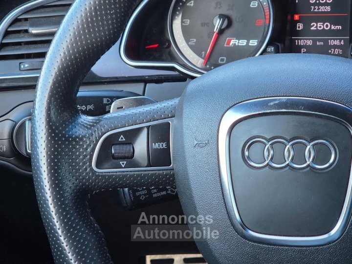 Audi RS5 coupe 42 fsi 450 quattro s-tronic bva - 23