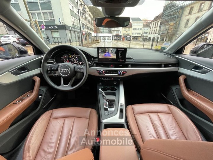 Audi A4 20 30 tdi 135ch mhev avus s-tronic cuir-sieges chauffants-b&o-camera-carplay - 11