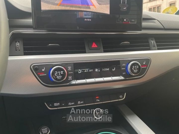 Audi A4 20 30 tdi 135ch mhev avus s-tronic cuir-sieges chauffants-b&o-camera-carplay - 14