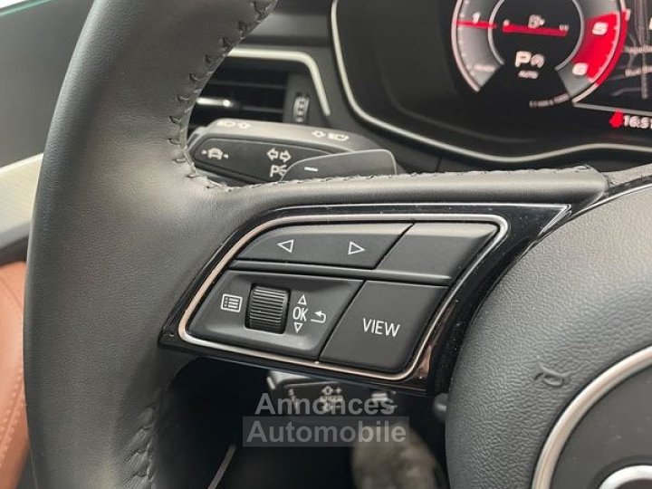 Audi A4 20 30 tdi 135ch mhev avus s-tronic cuir-sieges chauffants-b&o-camera-carplay - 20